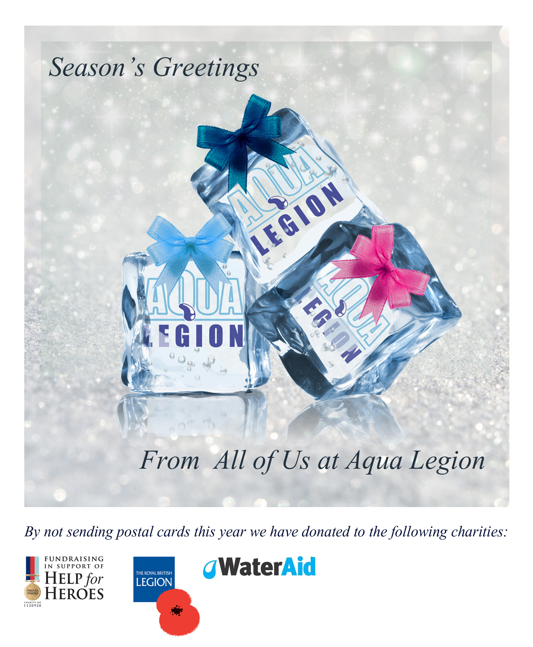 Seasons Greetings from the UK Leading Legionella Company